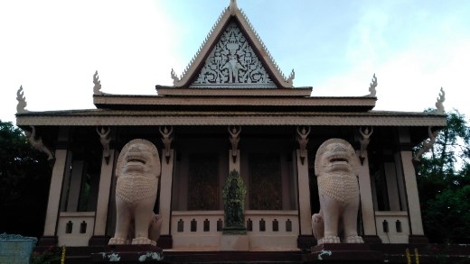 Main temple of Wat Phnom