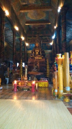 Inside Wat Phnom