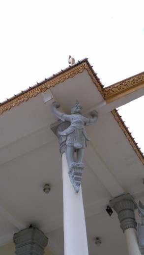 Support column of Preah Tineang Tevea Vinichhay