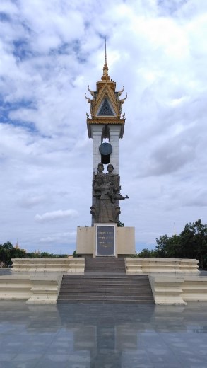 Cambodian-Vietnamese Friendship Monument at Wat Botum Park