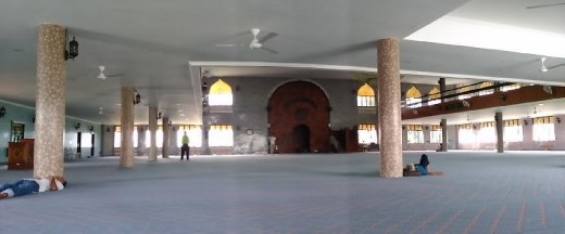 Inside Kuching Mosque