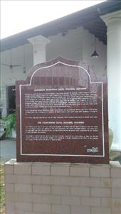 Plaque at the old courthouse: by macedonboy, Views[231]