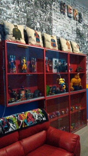 Lounge area in Hero Hostel