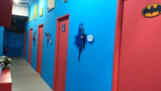 Mural at Hero Hostel