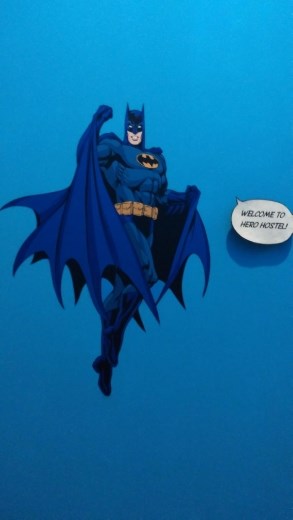 Mural at Hero Hostel