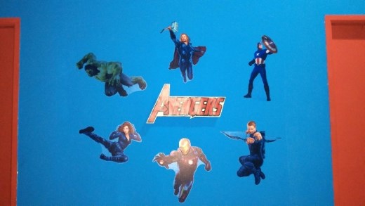 Mural at Hero Hostel