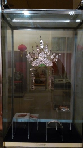 Textiles Museum -  Traditional Iban wedding headress