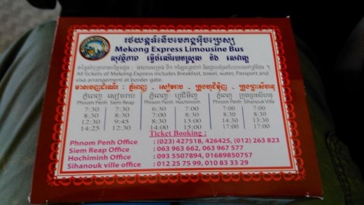 Free food on Mekong Express to HCMC
