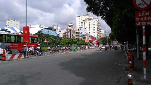 Patriotism on Pham Ngu Lao