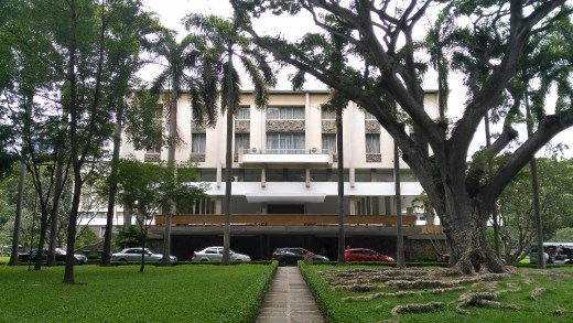 Rear of The Independece Palace