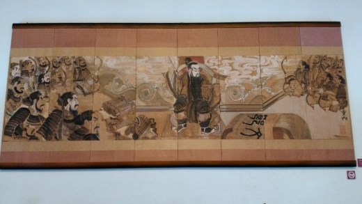 Water colour on paper of legendary ancester of Viet Nam