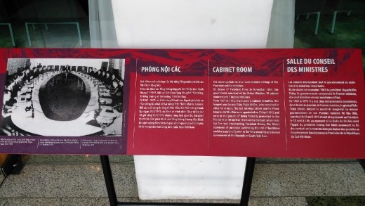 Description of Cabinet Room