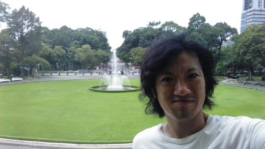 Me making an appearance to the adoring masses