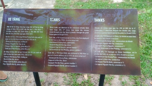 Description of Tanks