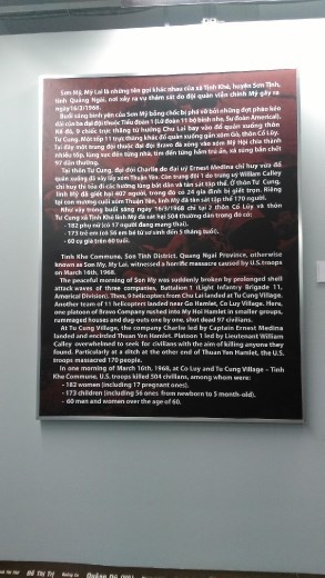 Display in War Remnant Museum