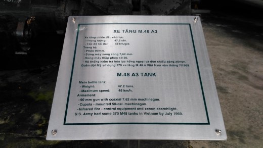 Descriptiob of M48 Tank