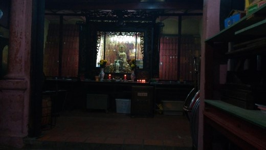 Downstairs hall to some goddess