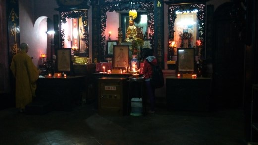 Upstaies hall to Quan Am, the Goddess of Mercy
