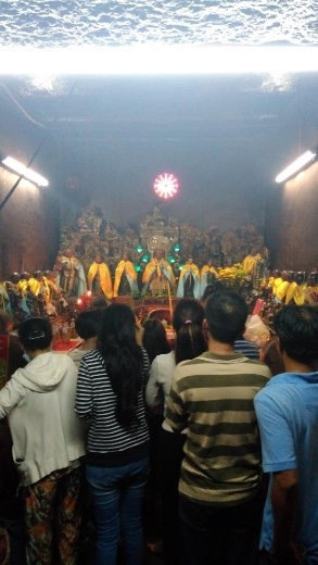 Filled with worshippers