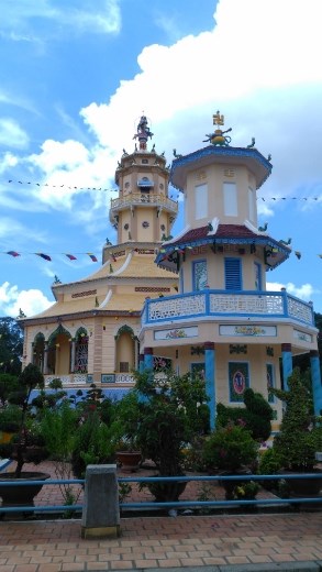 Rear of Cao Dai Temple