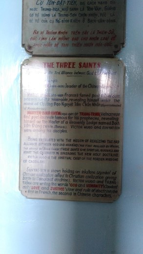 Description of saints