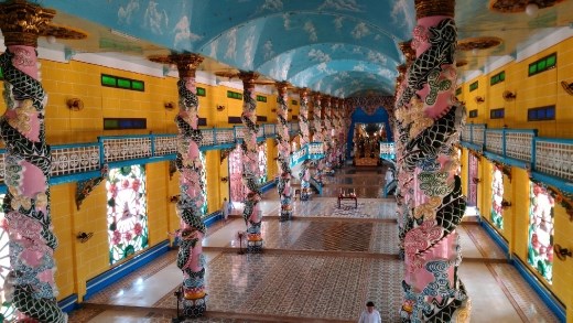 The empty prayer hall