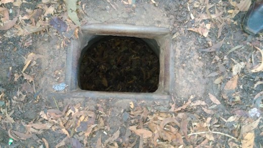 A defunct tunner entrance