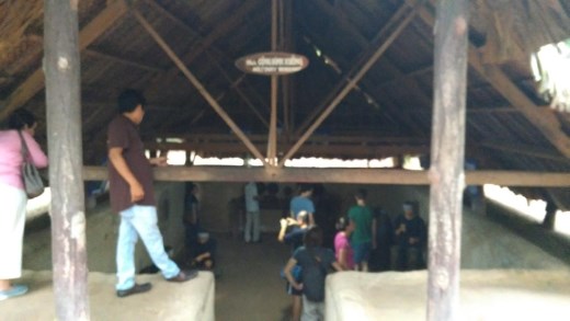 Reconstruction of workshop at Cu Chi Tunnels