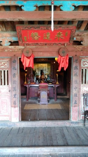 Temple at Japanese Covered Bridge