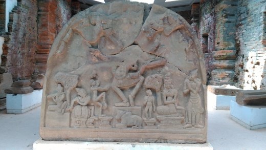 A Shiva carving in one of the Group C temples