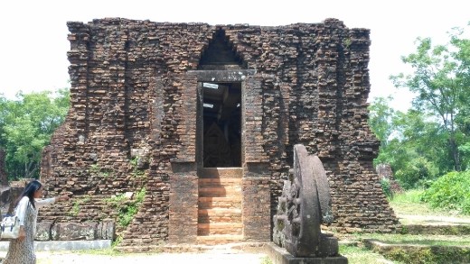 Group D1 Temple repurposed as an exhibition