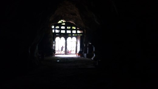Entrance to cave