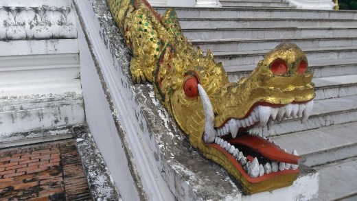 Royal Palace - Haw Pha Bang stairs