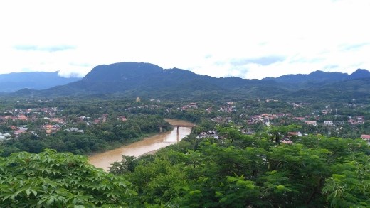 View from Mount Phou Si