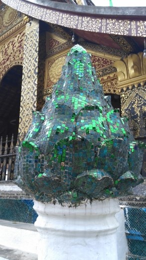 Column at Wat Xieng Thong