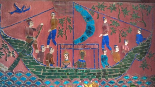 The ceremonial barge sanctum