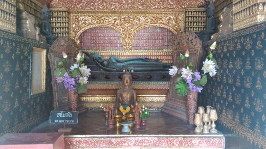 The reclining Buddha sanctuary