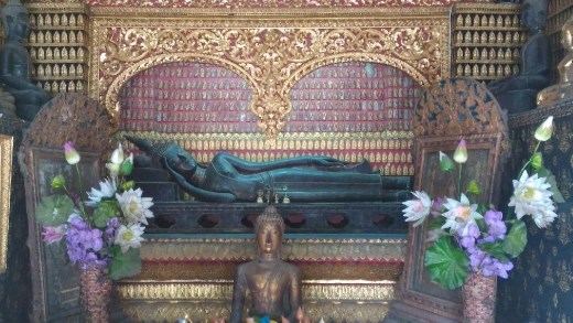 The reclining Buddha sanctuary