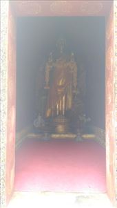 The library housing a standing Buddha: by macedonboy, Views[112]