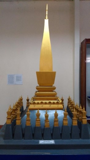 National Museum of Laos - Replica of Pha That Luang