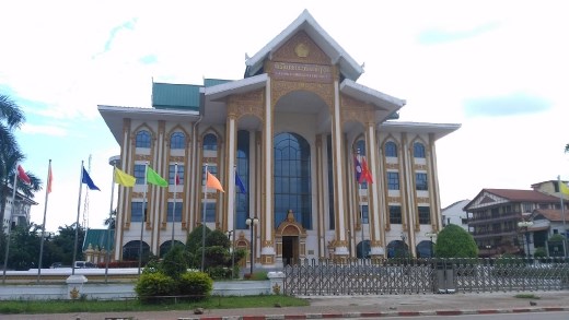 Some kind of Laos culture building