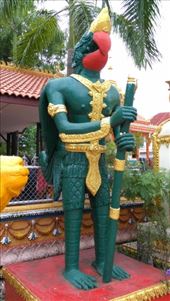 Random statue at Wat Si Muang: by macedonboy, Views[241]