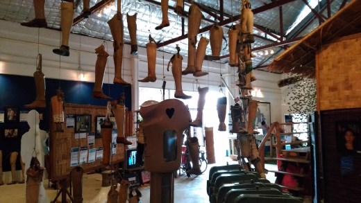 Exhibit at COPE Visitor Centre