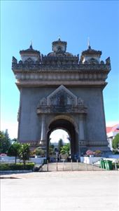 Patuxai or victory monument: by macedonboy, Views[234]