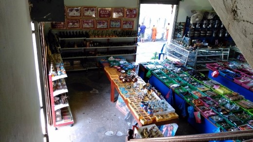 Hawker stall inside Putaxai