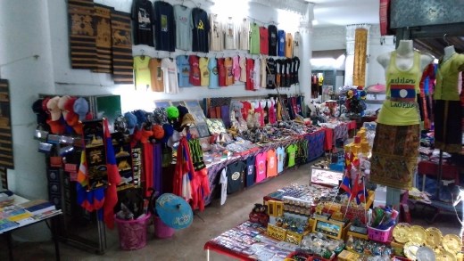 Hawker stall inside Putaxai