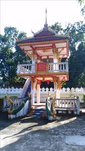 Drum tower in Wat Sisaket: by macedonboy, Views[128]