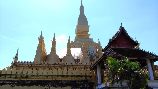 Stupa viewed from north