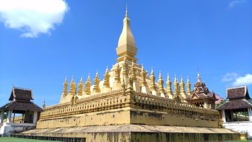 Stupa viewed from southeast