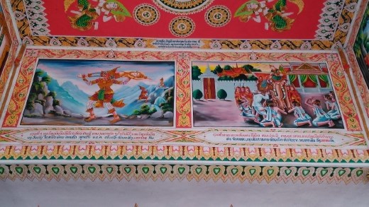 Scenes from the pavilion